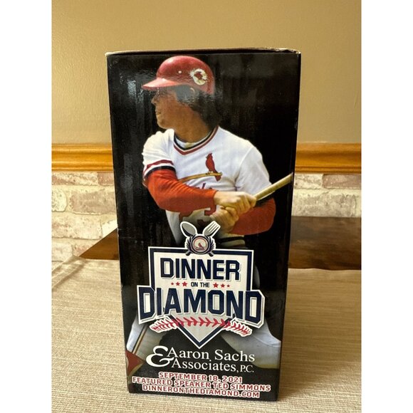 Ted Simmons 23 Bobblehead Figure In Box Dinner Diamond - Picture 7 of 15